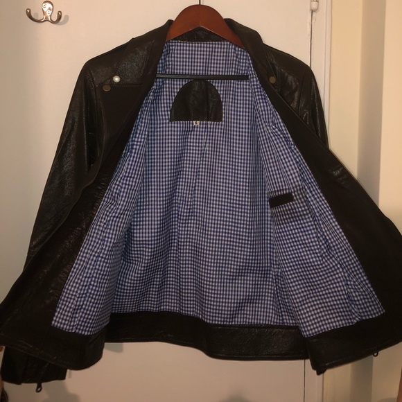 Leather@wool 1 of a kind jackets,original designs - Picture 3 of 3